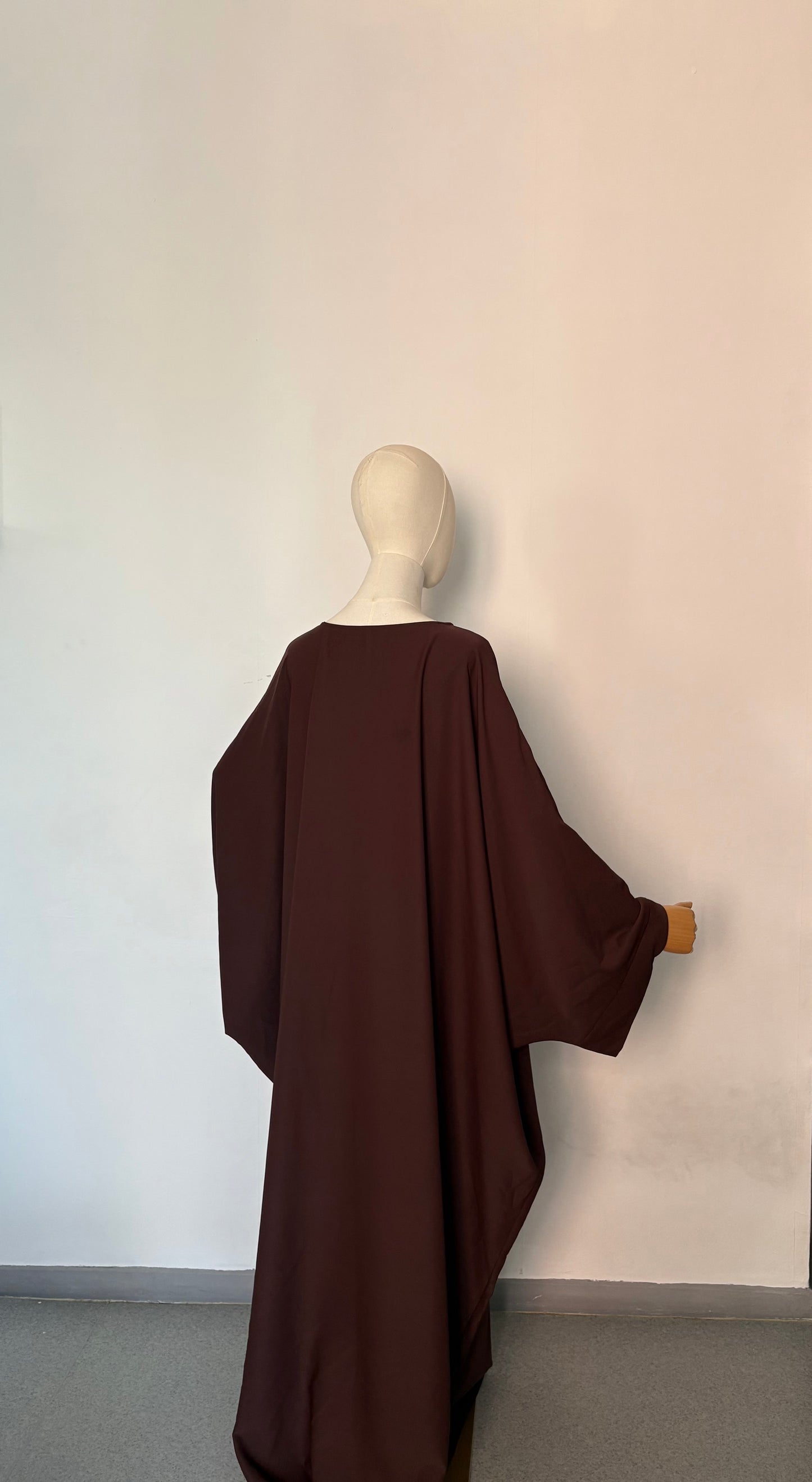 Abaya farasha marron