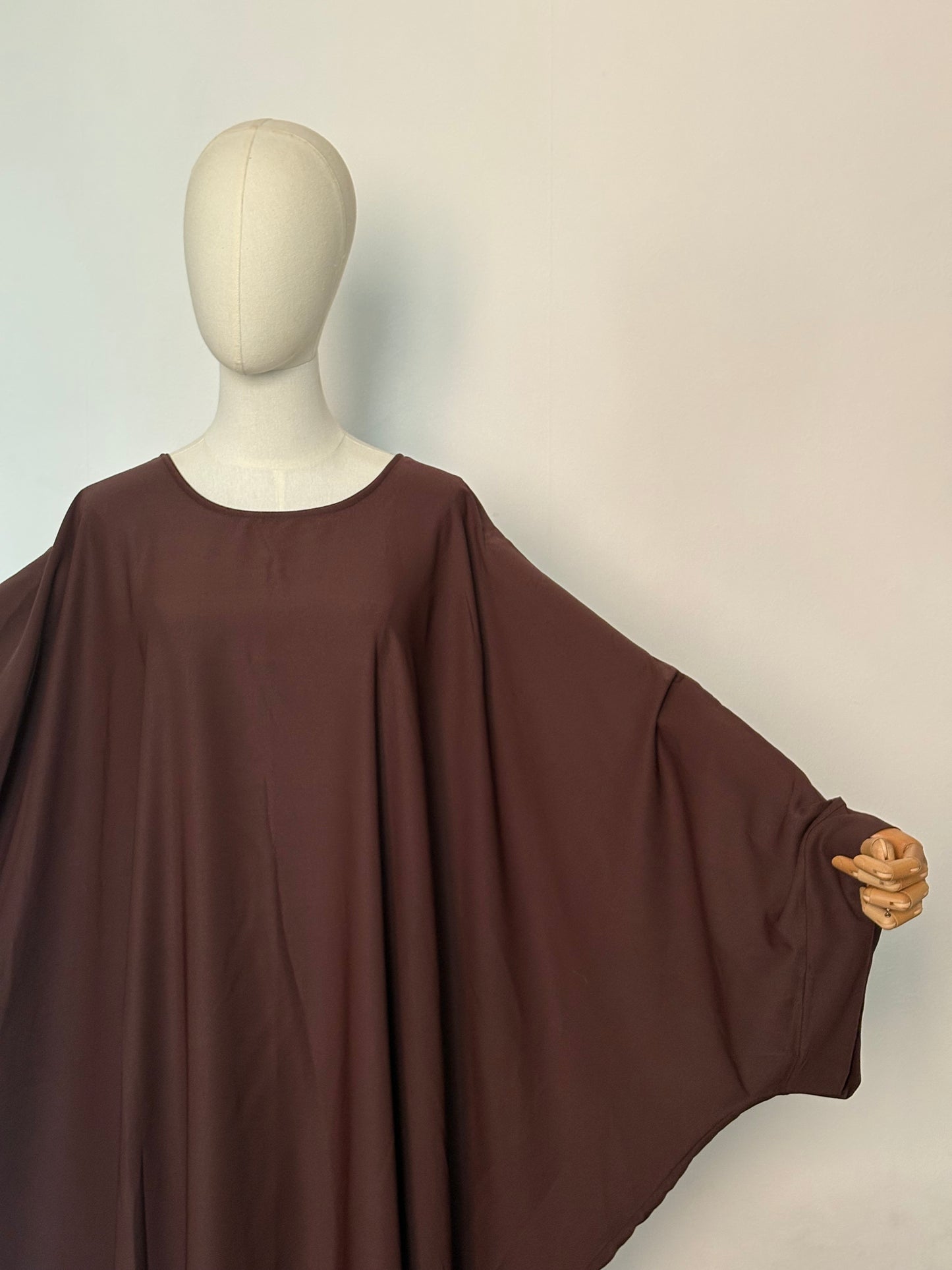 Abaya farasha marron