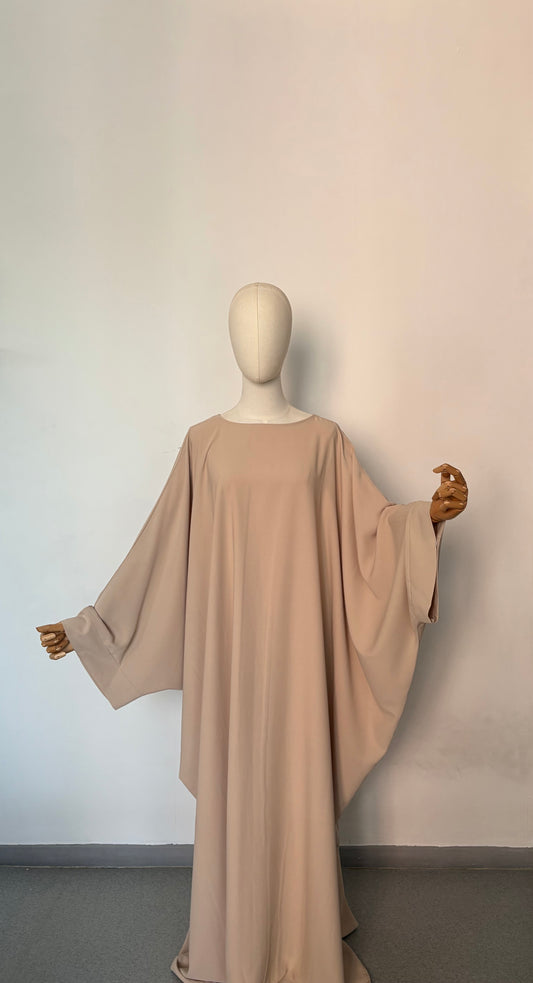 Abaya farasha beige