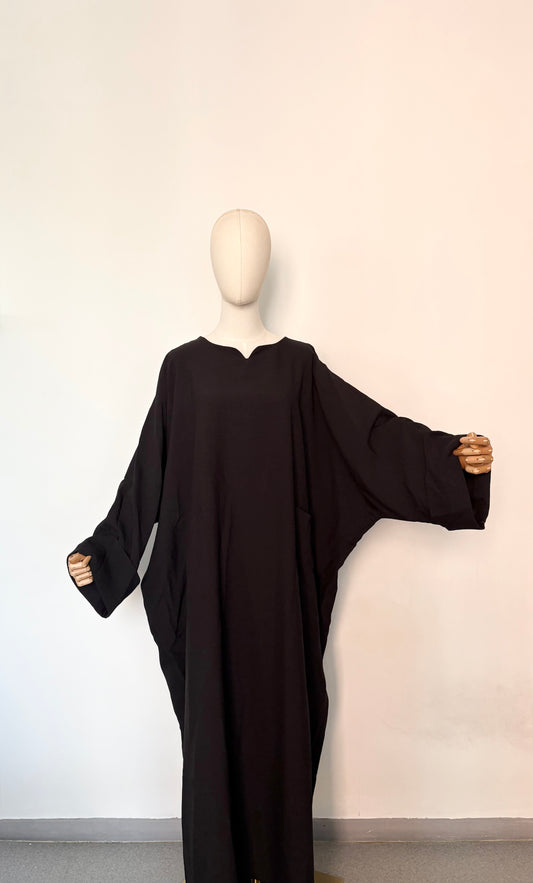 Abaya Moona noir