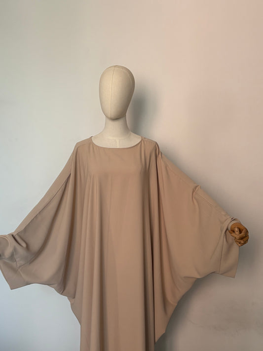 Abaya farasha beige