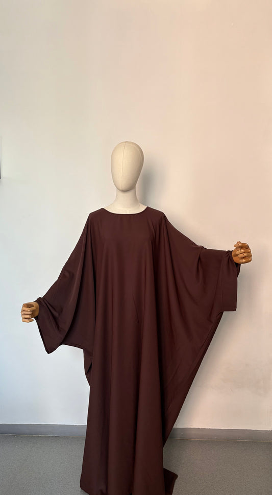 Abaya farasha marron
