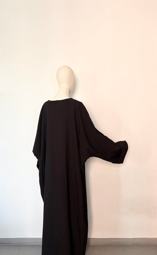 Abaya Moona noir